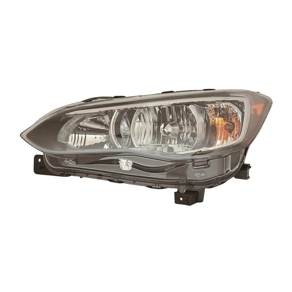 Front Left Driver Side Halogen Headlight Assembly 2017-2023 Subaru Impreza