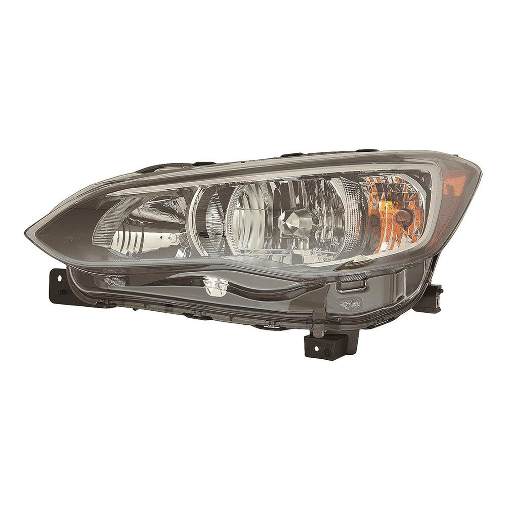 Front Left Driver Side Halogen Headlight Assembly 2017-2023 Subaru Impreza