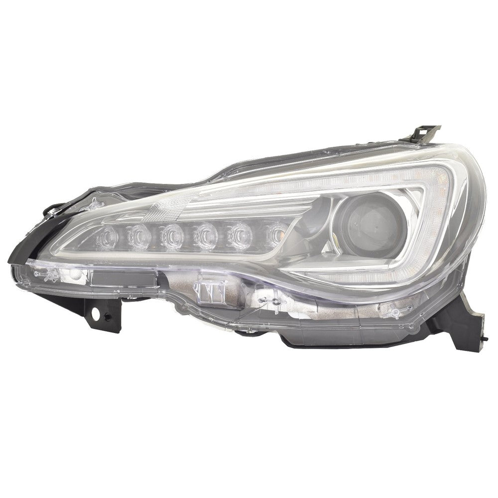 Front Left Driver Side Led Headlight Assembly 2017-2020 Subaru Brz