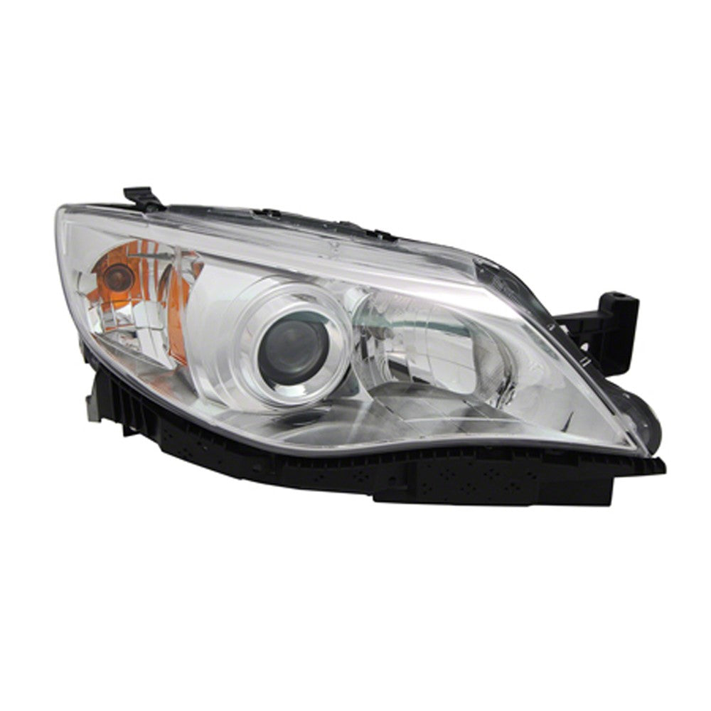 Front Right Passenger Side Halogen Headlight Assembly 2008-2009 Subaru Impreza, Outback