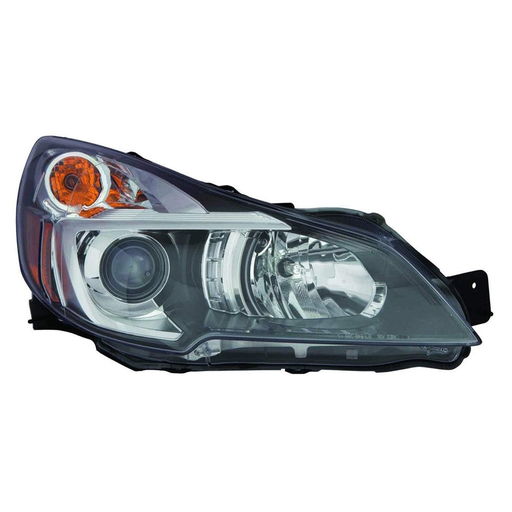 Front Right Passenger Side Halogen Headlight Assembly 2013-2014 Subaru Legacy, Outback