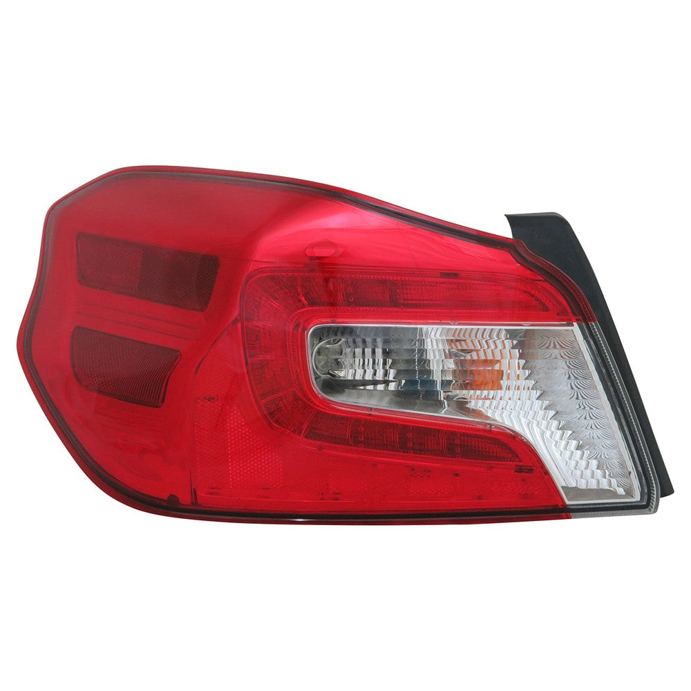 Rear Left Driver Side Tail Light Lens And Housing 2015-2021 Subaru Wrx, Wrx Sti