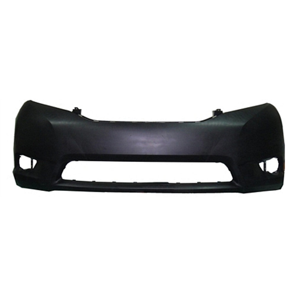 Front Bumper Cover 2011-2017 Toyota Sienna