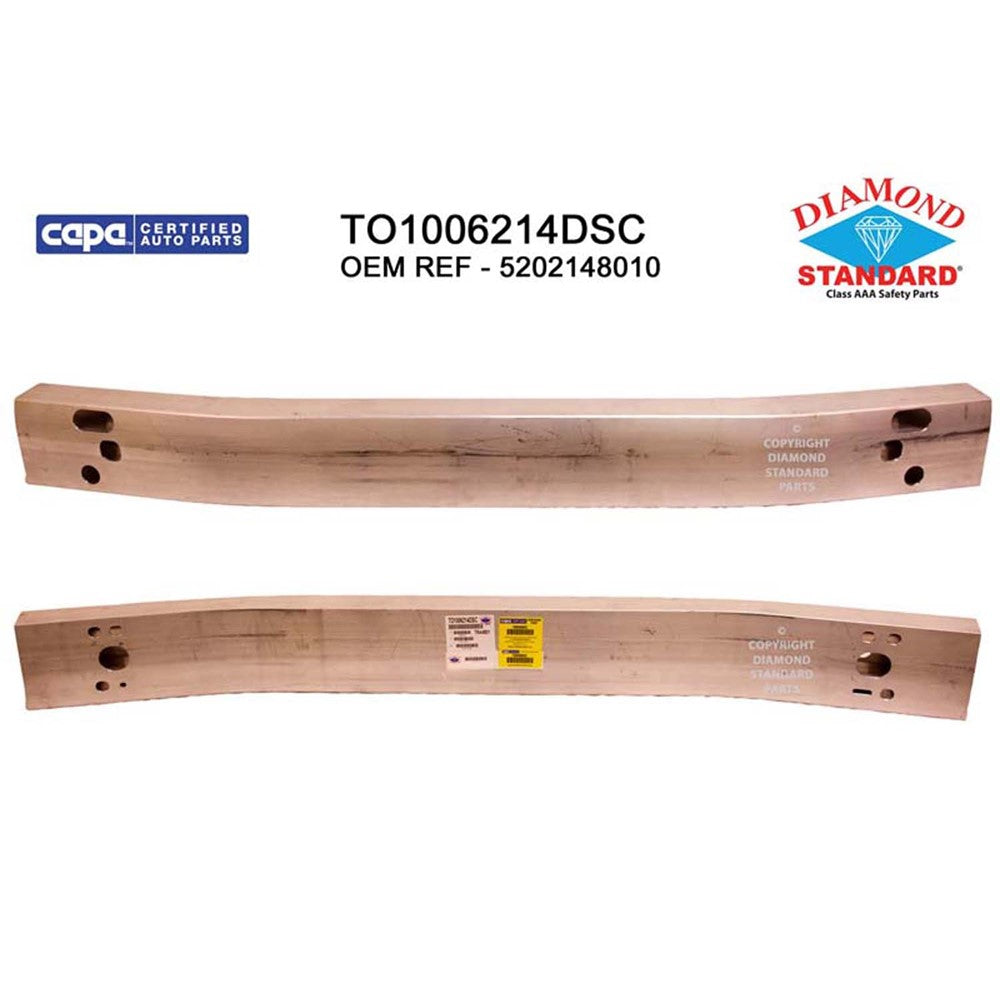 Front Bumper Impact Bar 2008-2010 Toyota Highlander