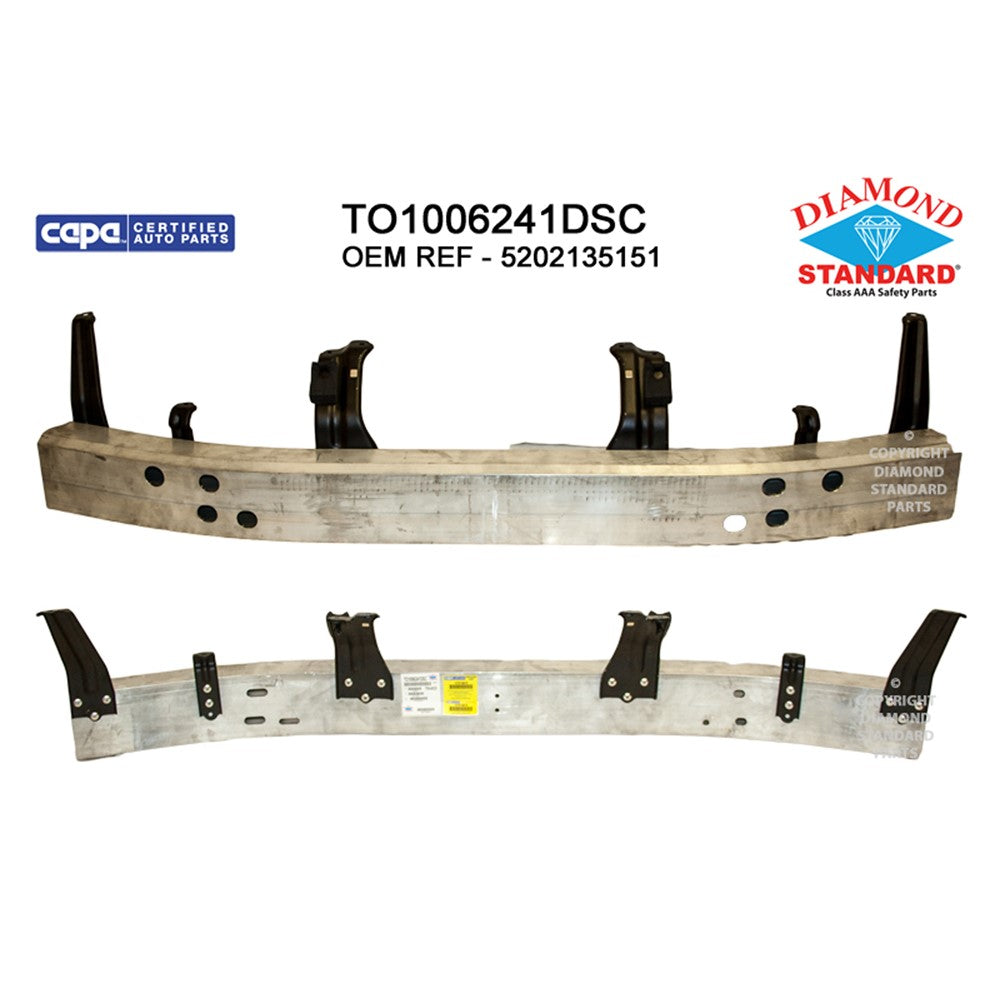 Front Bumper Impact Bar 2014-2024 Toyota 4runner