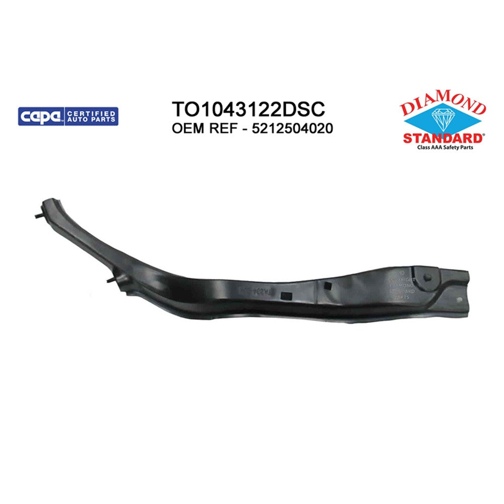 Front Right Front Passenger Side Outer Bumper Cover Bracket 2012-2015 Toyota Tacoma