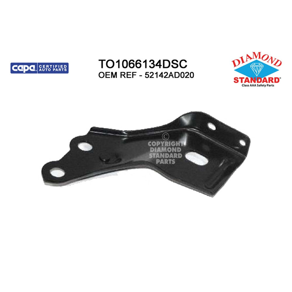 Front Left Front Driver Side Outer Bumper Support Arm 2001-2004 Toyota Tacoma