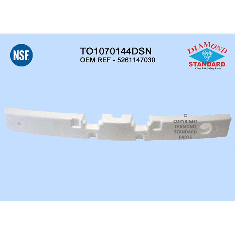 Front Bumper Impact Absorber 2004-2009 Toyota Prius