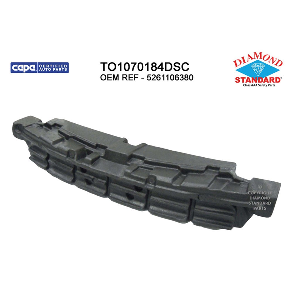 Front Bumper Impact Absorber 2015-2017 Toyota Camry
