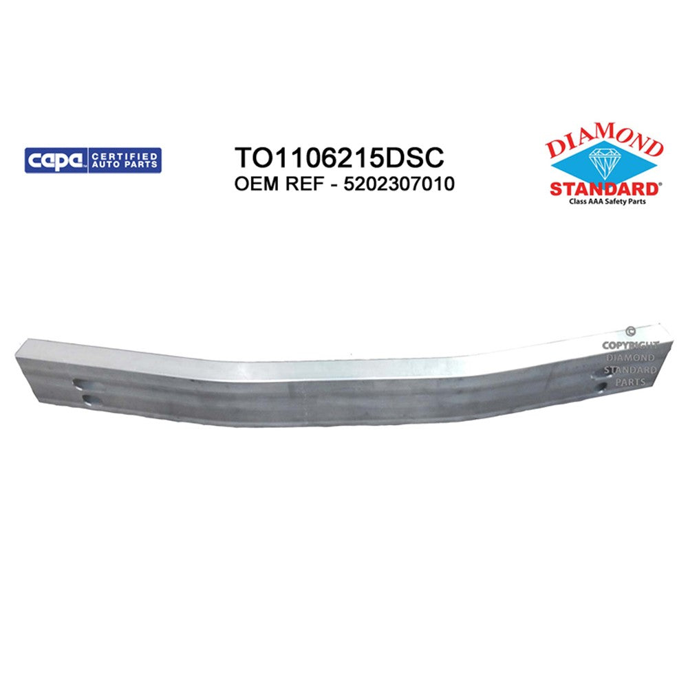Rear Bumper Impact Bar 2013-2018 Toyota Avalon