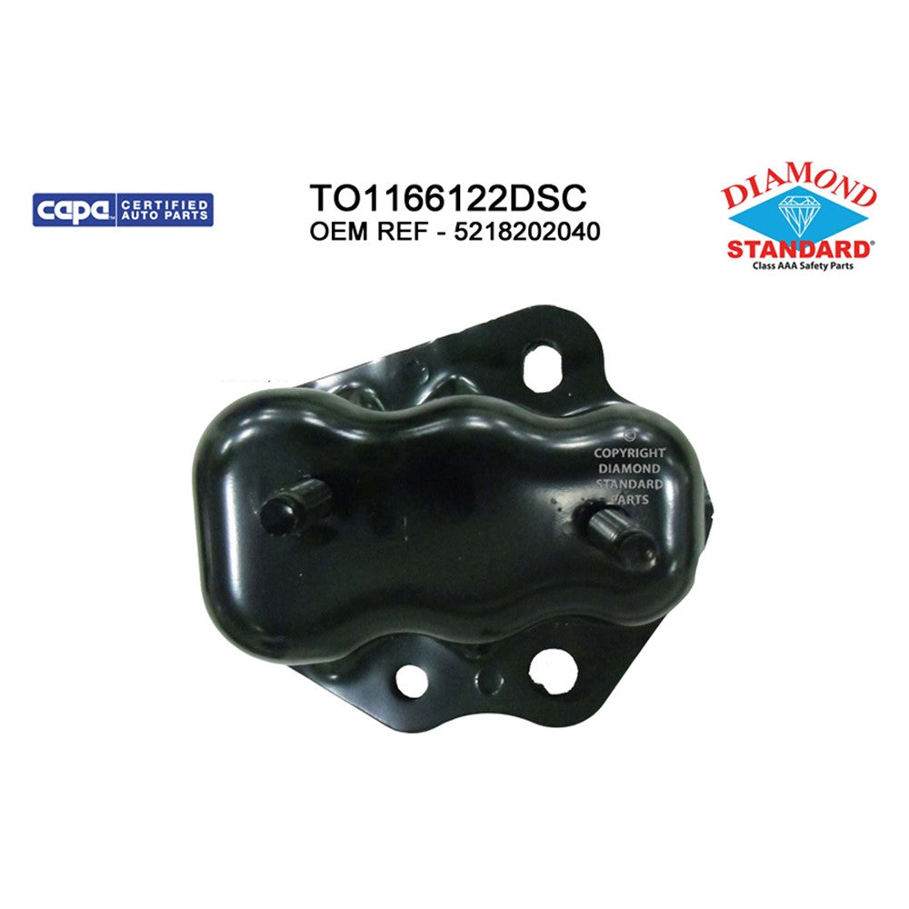 Rear Left Rear Driver Side Bumper Impact Bar Bracket 2003-2013 Toyota Corolla