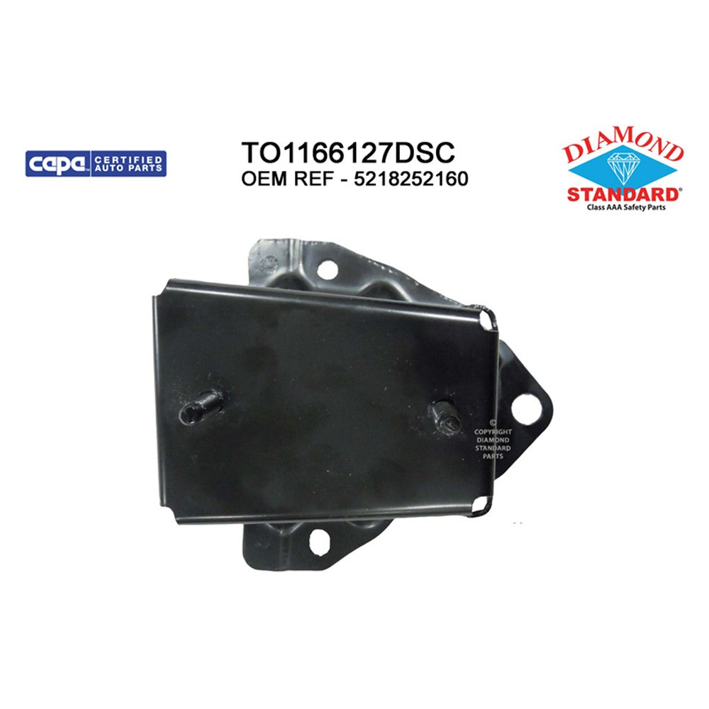 Rear Left Rear Driver Side Bumper Impact Bar Bracket 2012-2019 Toyota Yaris
