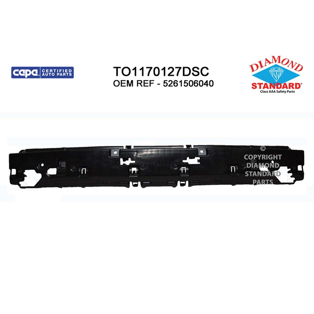 Rear Bumper Impact Absorber 2007-2011 Toyota Camry