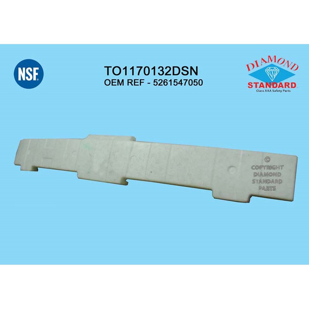 Rear Bumper Impact Absorber 2010-2015 Toyota Prius, Prius Plug-In