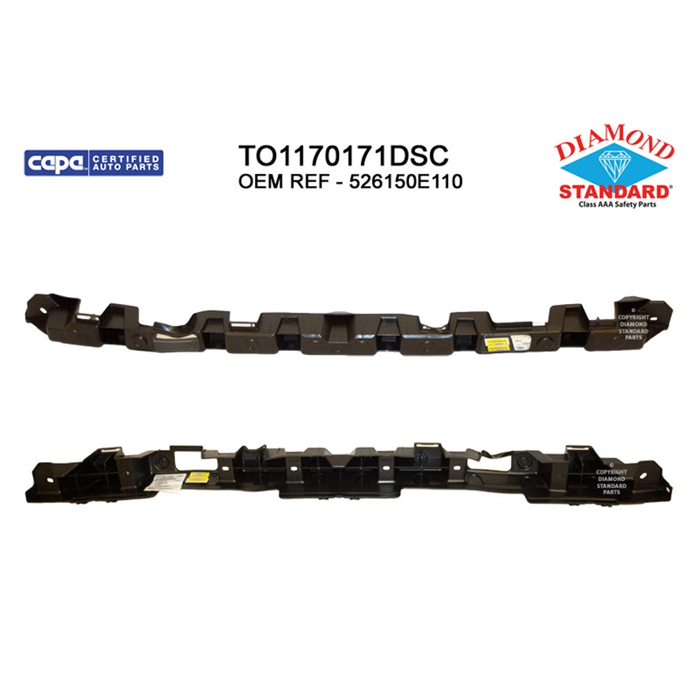 Rear Bumper Impact Absorber 2020-2025 Toyota Highlander