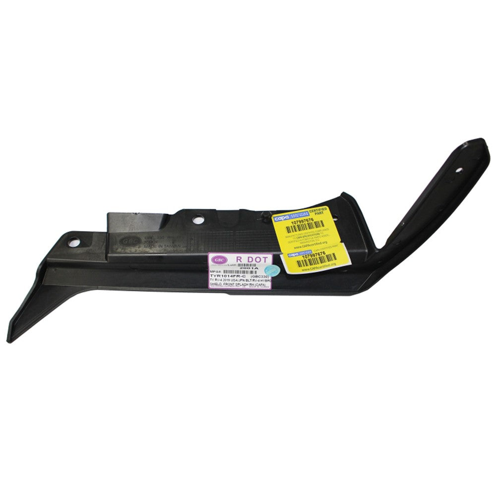 Front Right Front Passenger Side Fender Splash Shield 2019-2025 Toyota Rav4