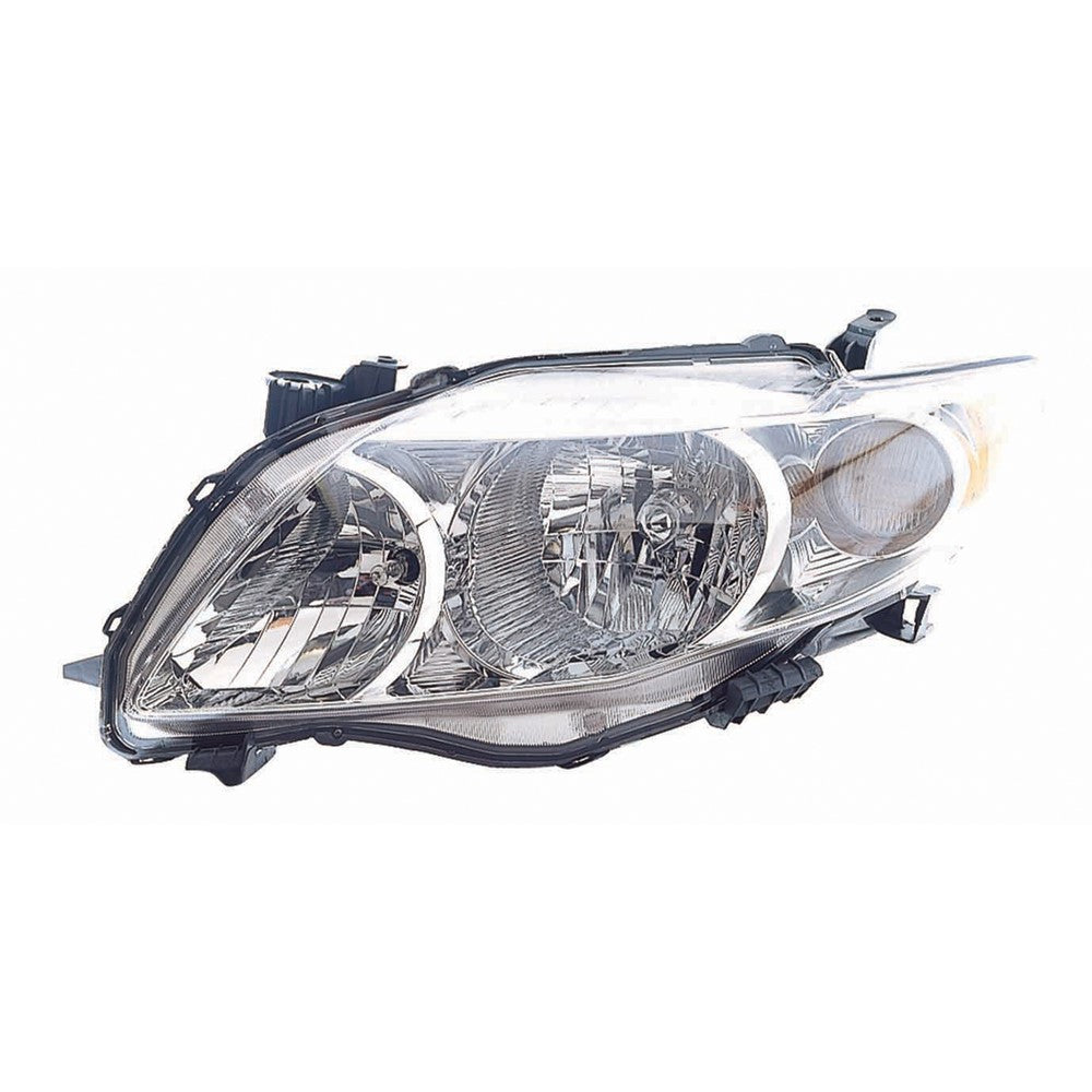 Front Left Driver Side Headlight Assembly 2009-2010 Toyota Corolla