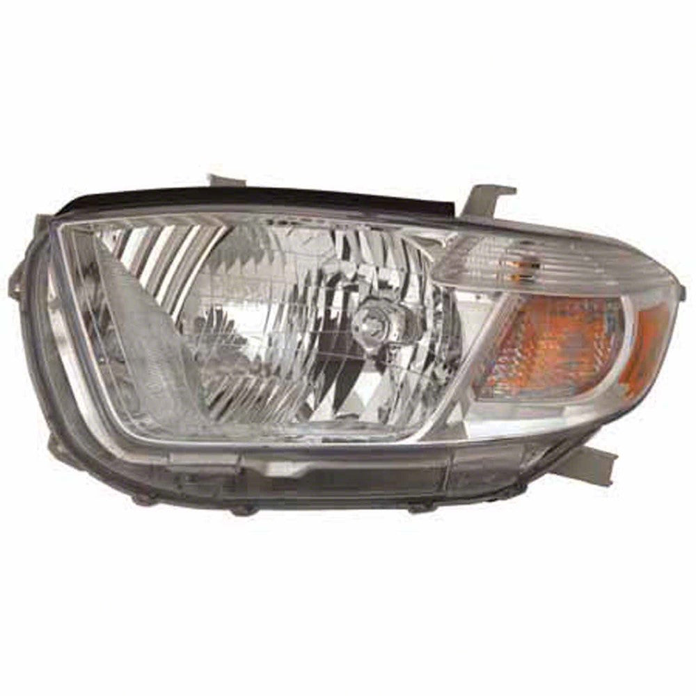 Front Left Driver Side Headlight Assembly 2010 Toyota Highlander
