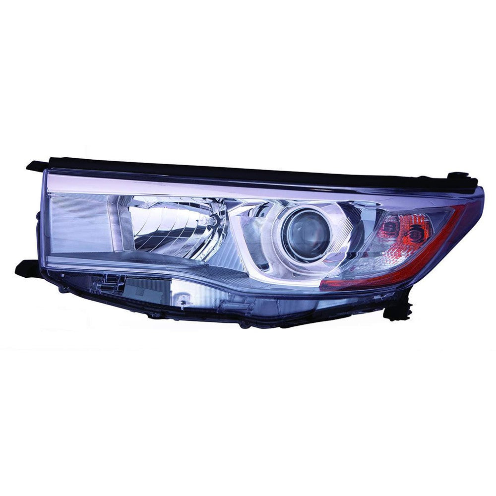 Front Left Driver Side Headlight Assembly 2014-2016 Toyota Highlander
