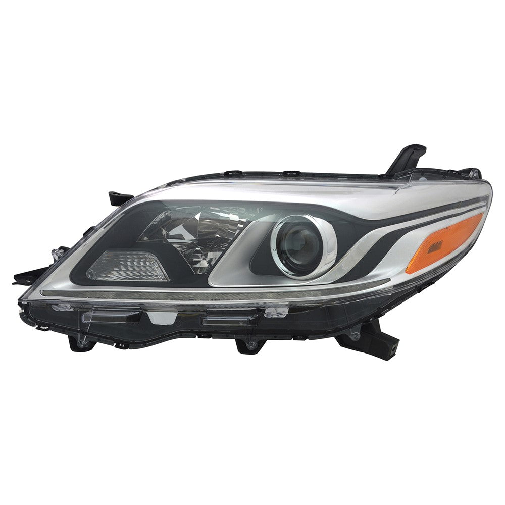 Front Left Driver Side Halogen Headlight Assembly 2015-2020 Toyota Sienna
