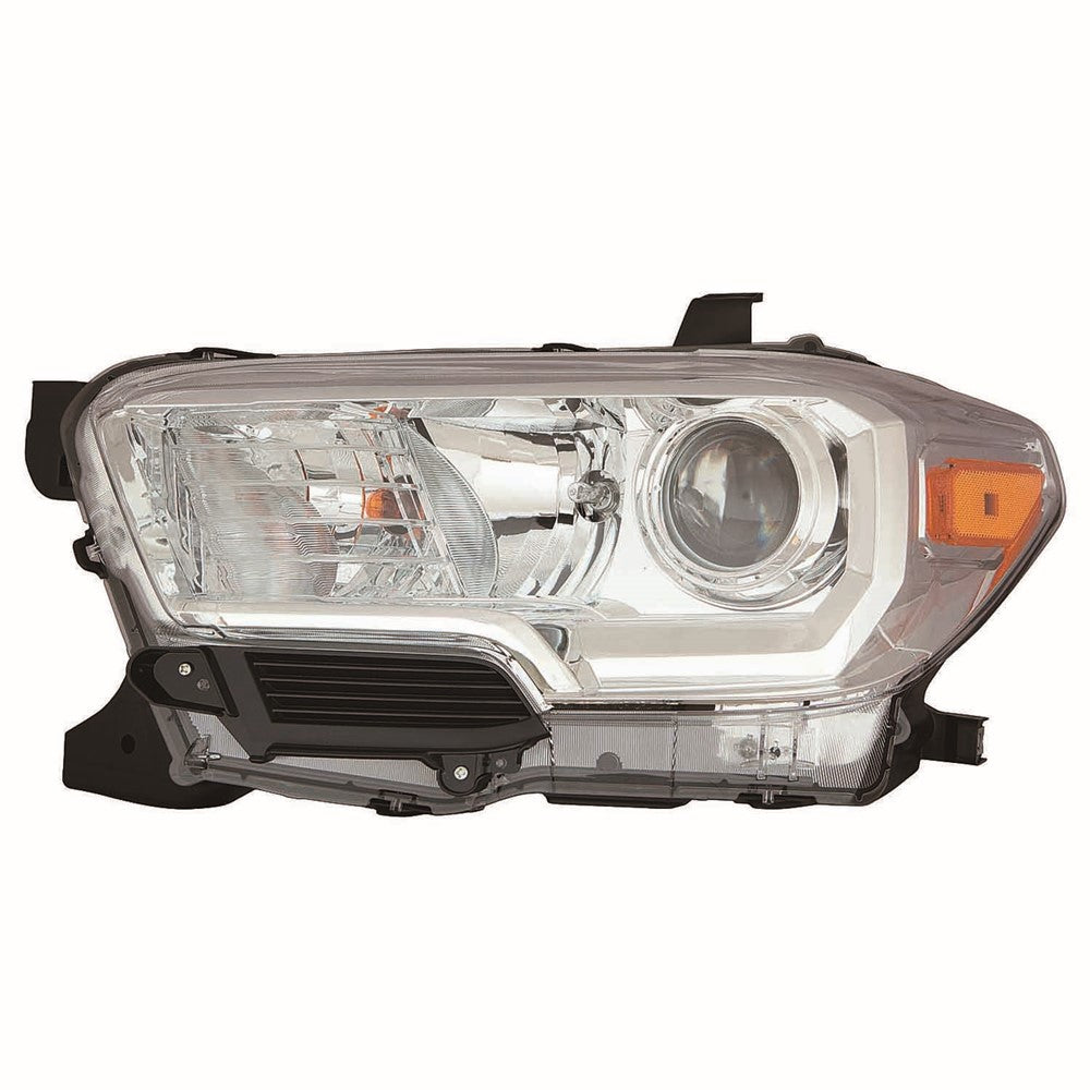 Front Left Driver Side Halogen Headlight Assembly 2016-2018 Toyota Tacoma