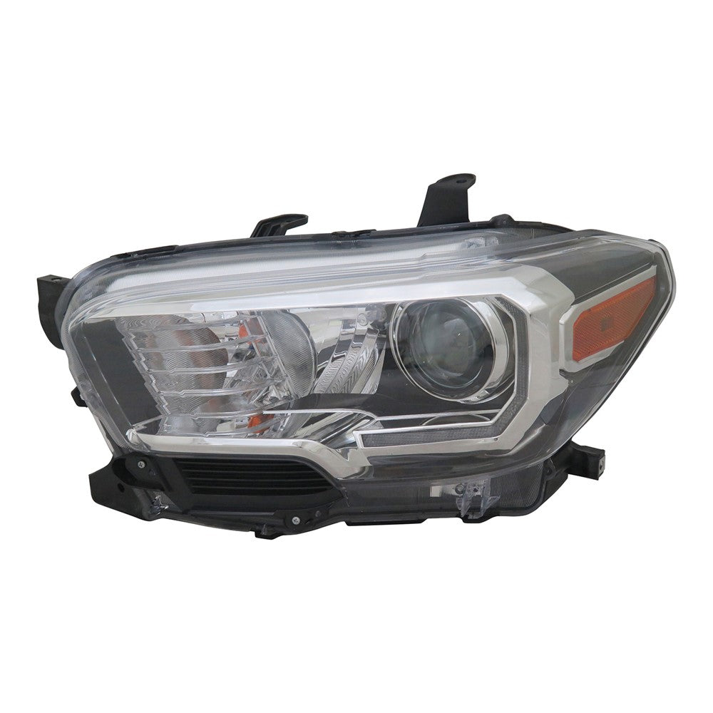 Front Left Driver Side Halogen Headlight Assembly 2016-2023 Toyota Tacoma