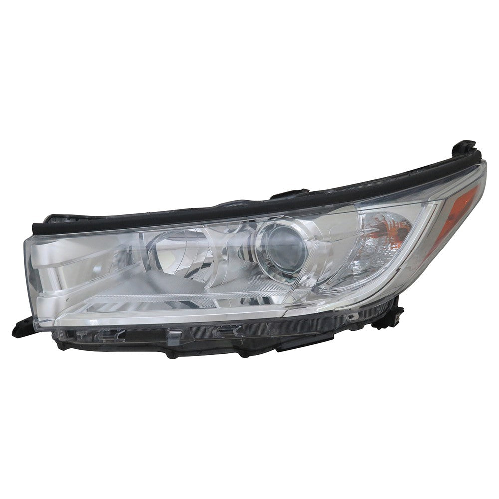 Front Left Driver Side Headlight Assembly 2017-2019 Toyota Highlander