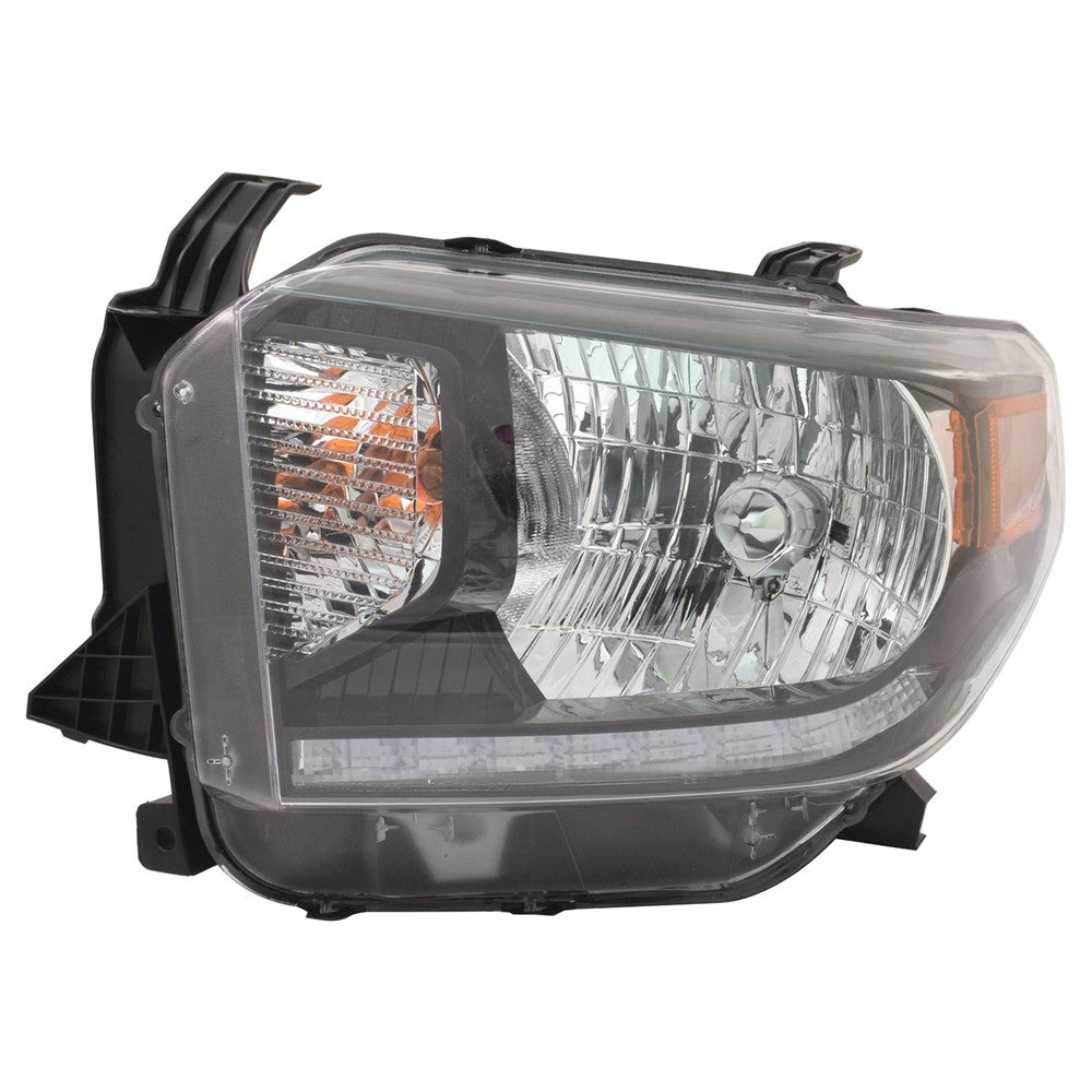 Front Left Driver Side Halogen Headlight Assembly 2018-2021 Toyota Tundra