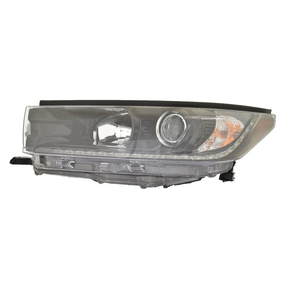 Front Left Driver Side Halogen Headlight Assembly 2019 Toyota Highlander