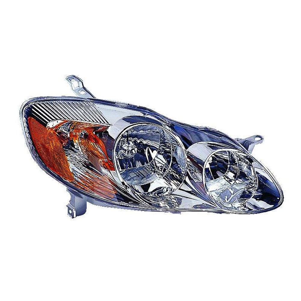 Front Right Passenger Side Headlight Assembly 2003-2004 Toyota Corolla
