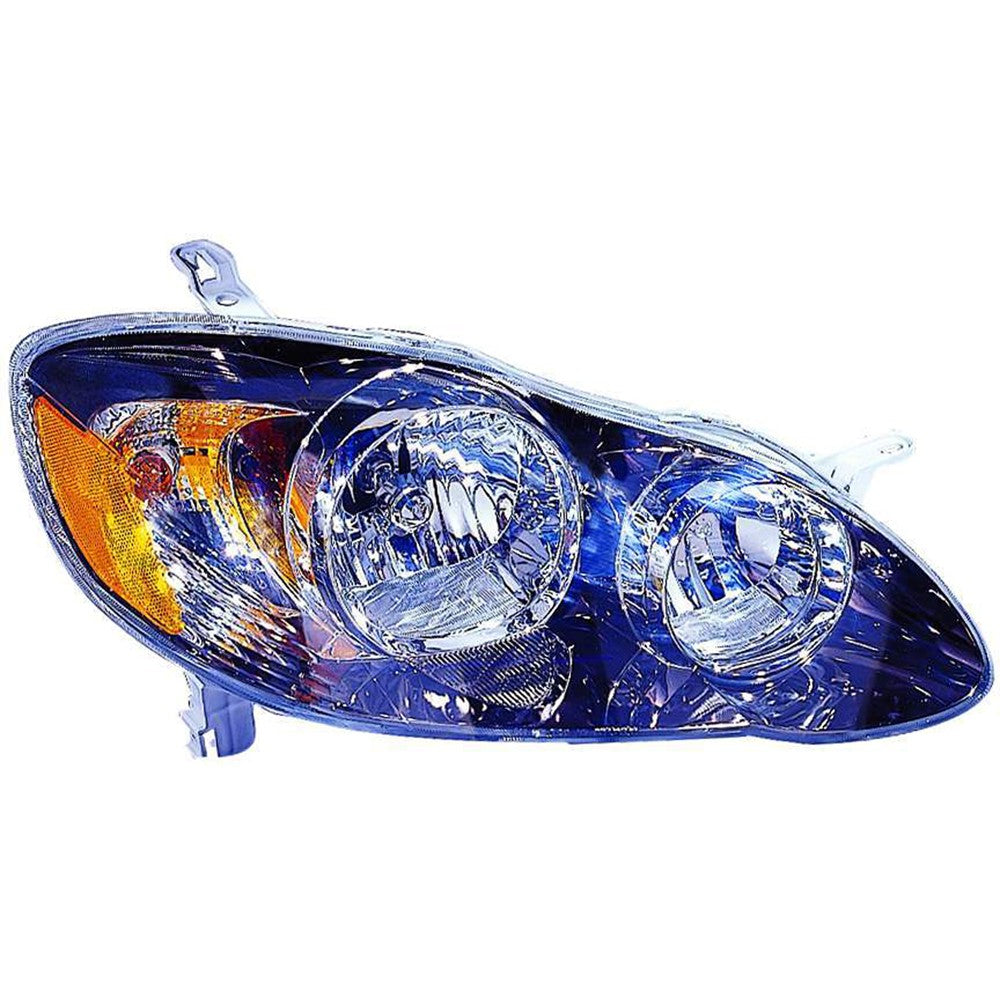 Front Right Passenger Side Headlight Assembly 2005-2008 Toyota Corolla