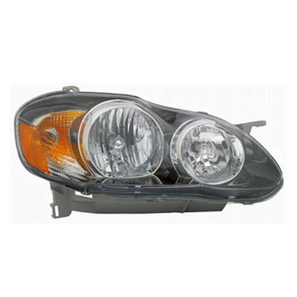 Front Right Passenger Side Headlight Assembly 2005-2008 Toyota Corolla