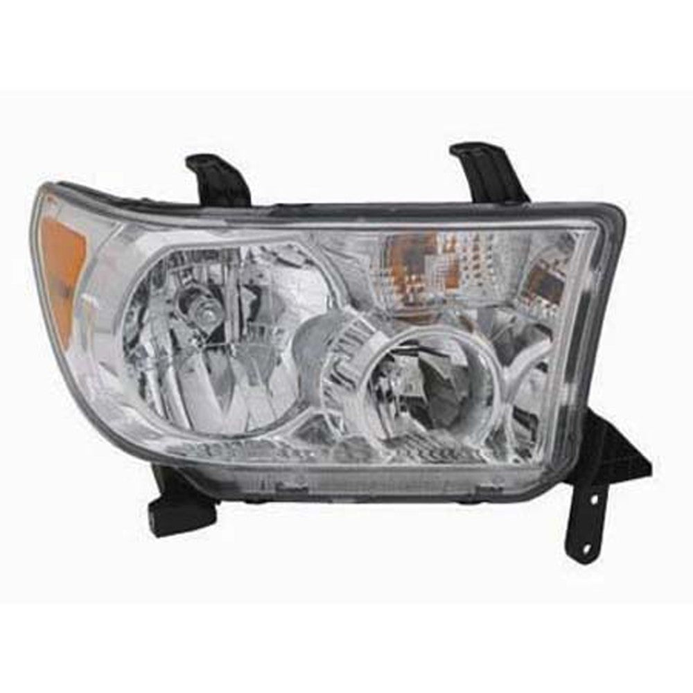 Front Right Passenger Side Headlight Assembly 2007-2017 Toyota Tundra, Sequoia