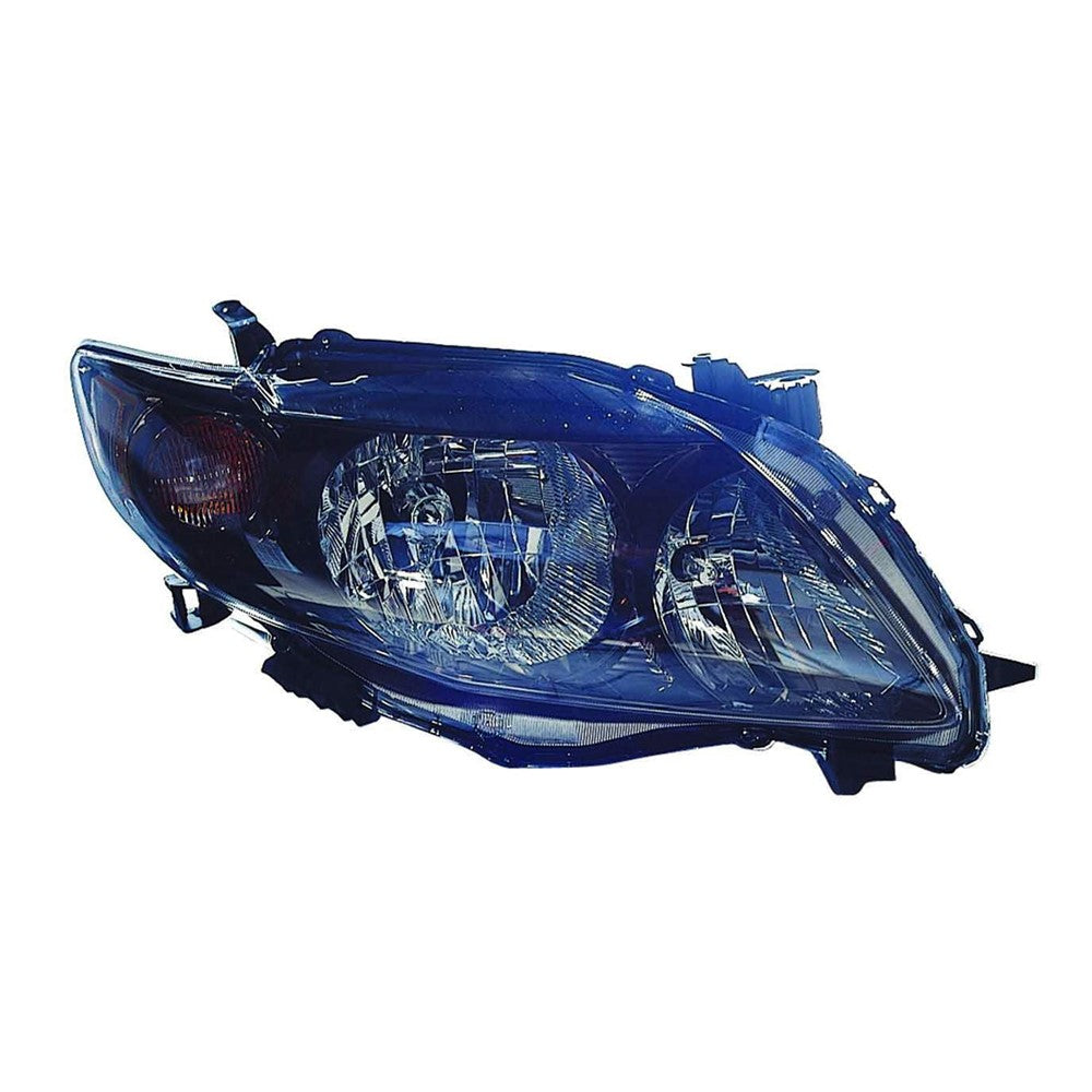 Front Right Passenger Side Headlight Assembly 2009-2010 Toyota Corolla