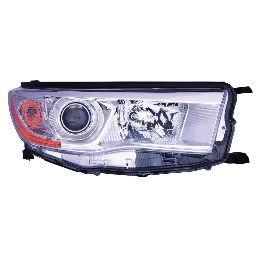 Front Right Passenger Side Headlight Assembly 2014-2016 Toyota Highlander