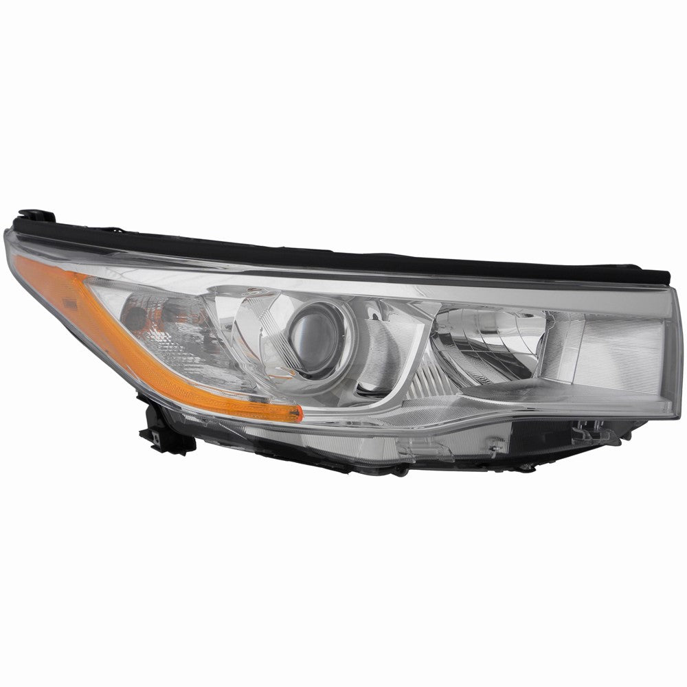 Front Right Passenger Side Headlight Assembly 2014-2016 Toyota Highlander