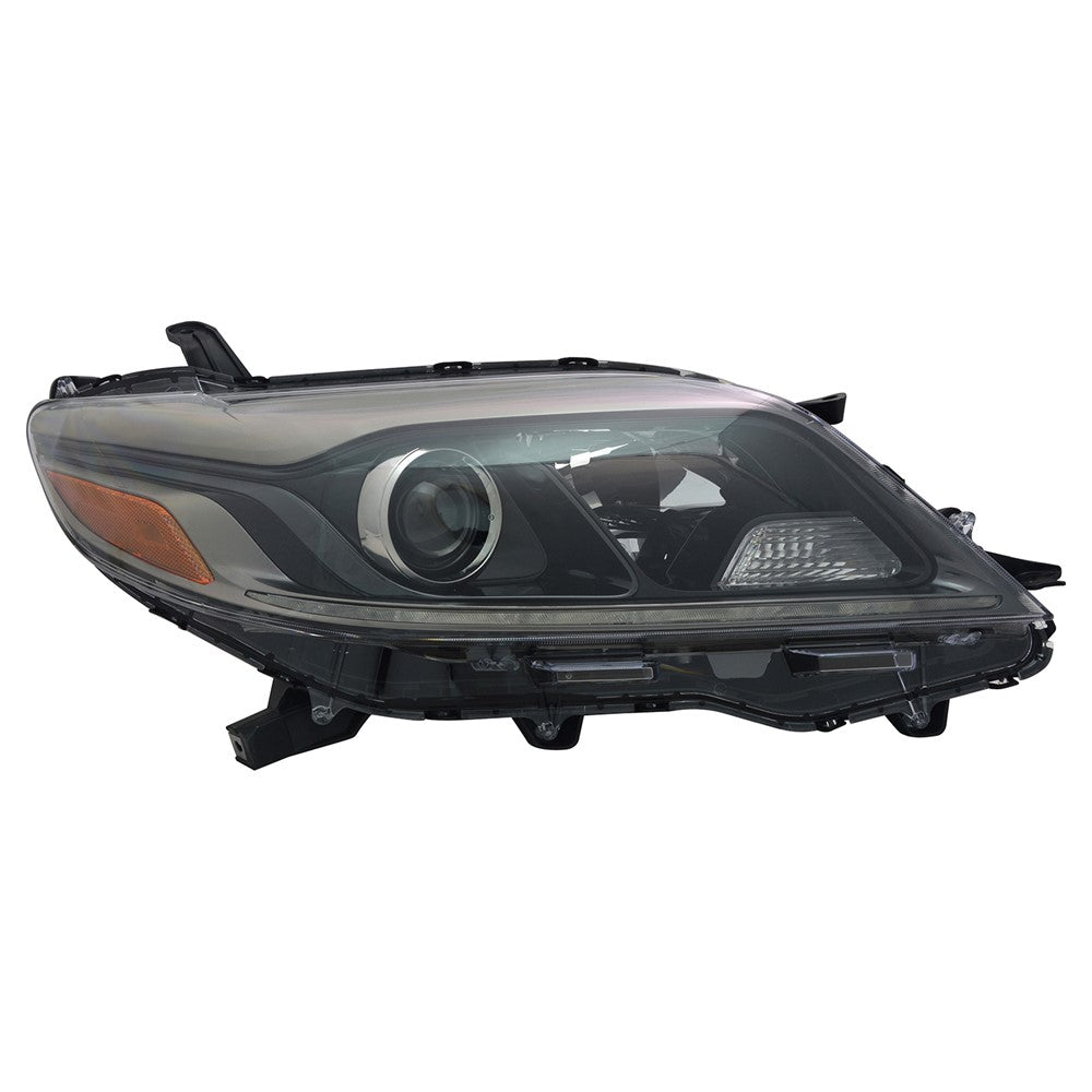 Front Right Passenger Side Halogen Headlight Assembly 2015-2019 Toyota Sienna