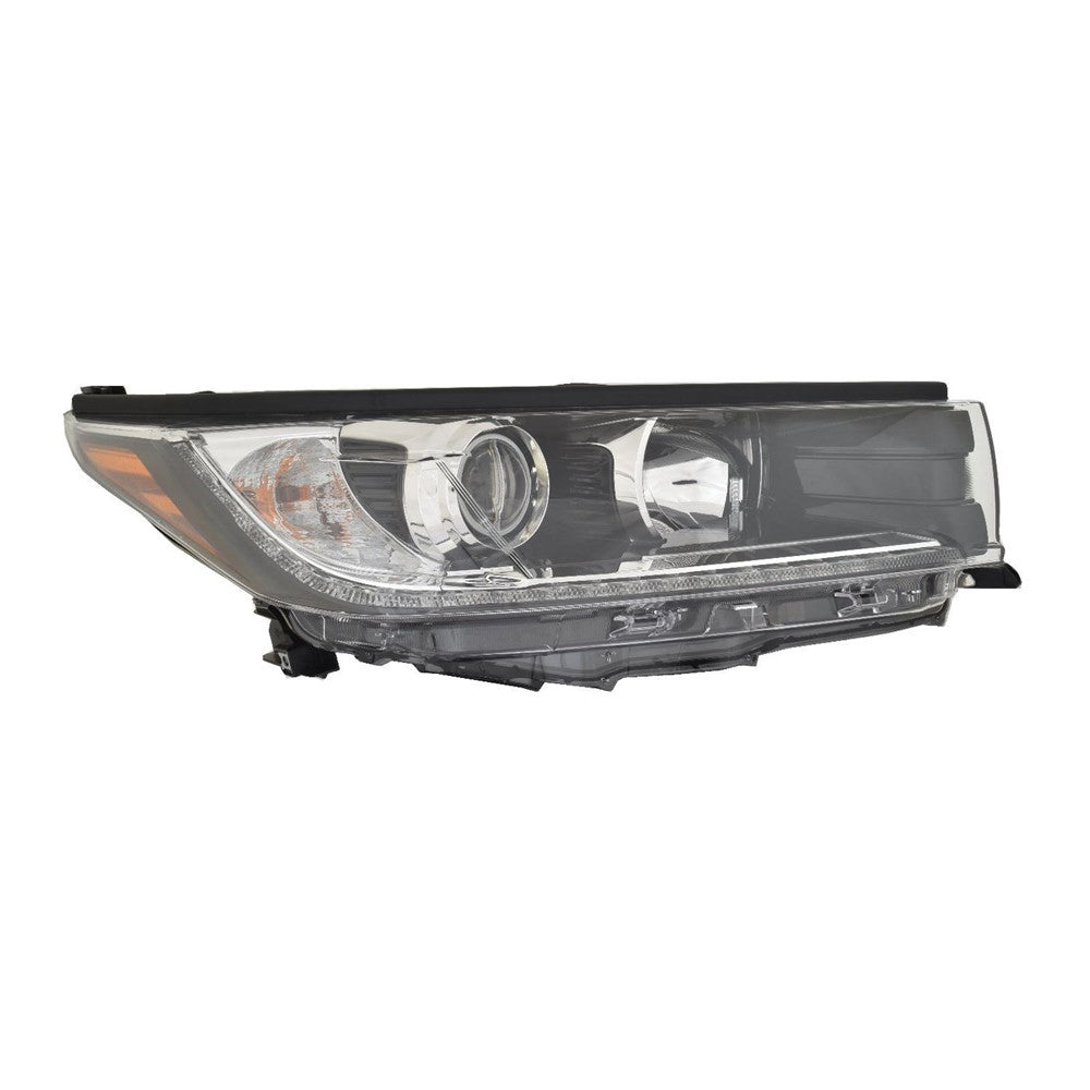 Front Right Passenger Side Halogen Headlight Assembly 2017-2018 Toyota Highlander