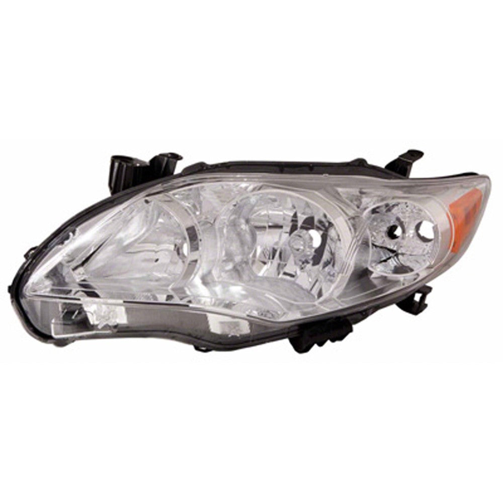 Front Left Driver Side Headlight Lens And Housing 2011-2013 Toyota Corolla