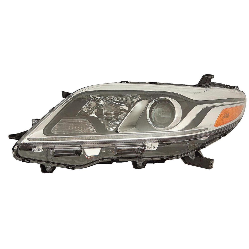 Front Left Driver Side Hid Headlight Lens Housing 2015-2020 Toyota Sienna