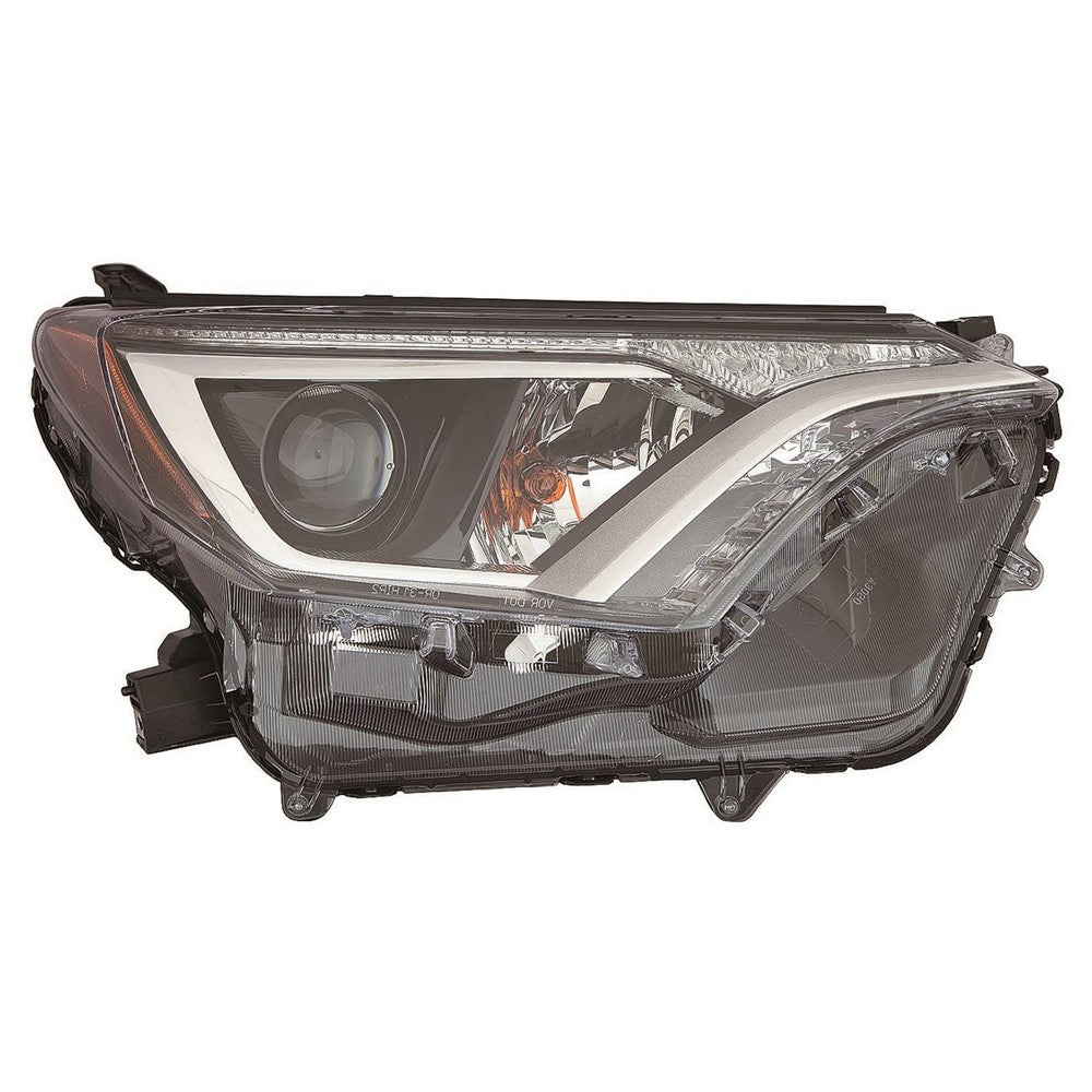 Front Right Passenger Side Halogen Headlight Lens And Housing 2016-2018 Toyota Rav4