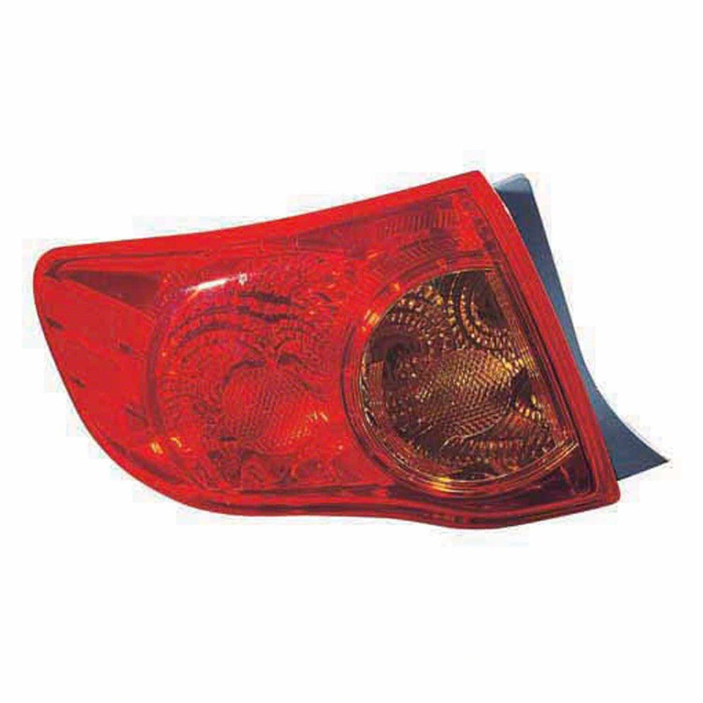 Rear Left Driver Side Tail Light Assembly 2009-2010 Toyota Corolla