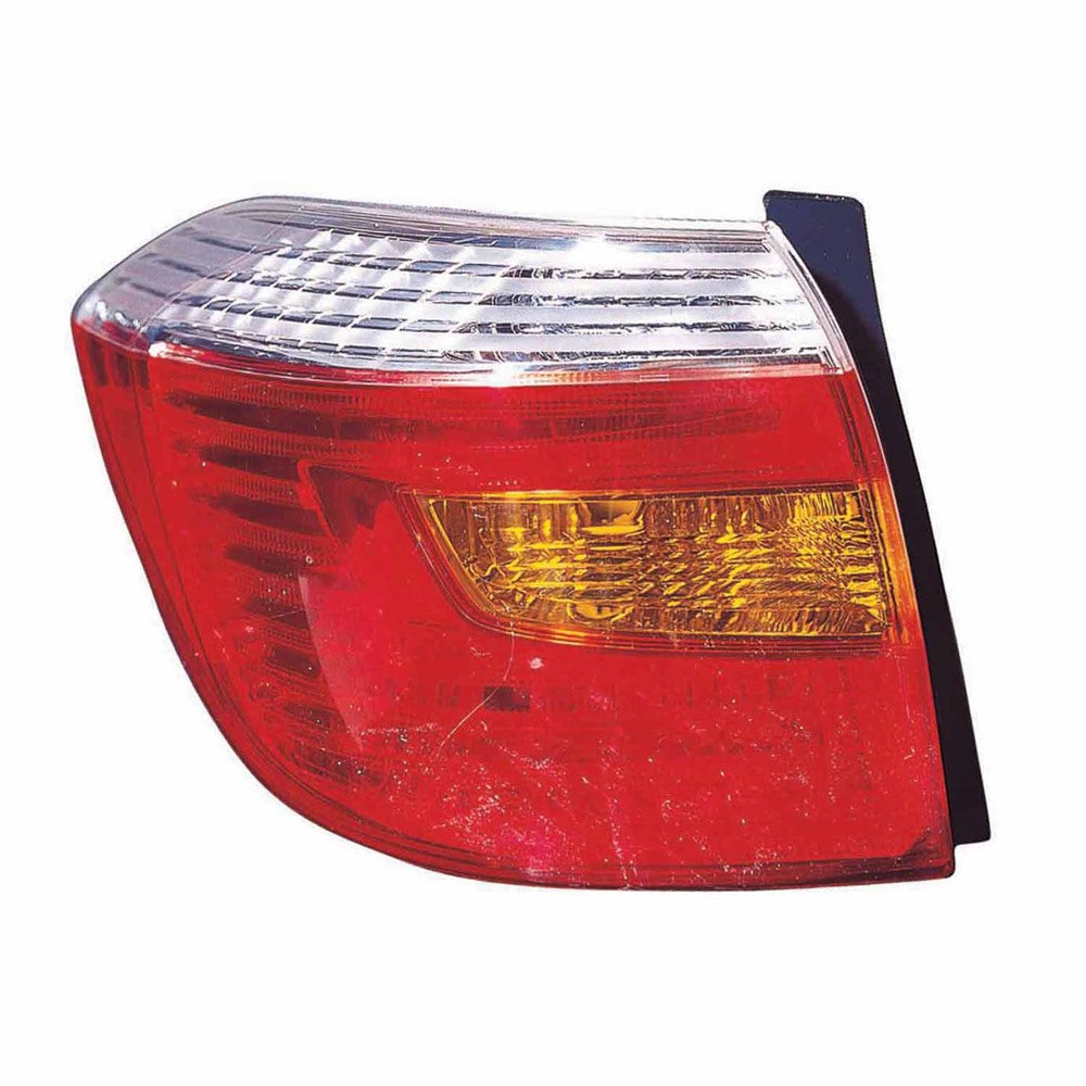 Rear Left Driver Side Tail Light Assembly 2010 Toyota Highlander