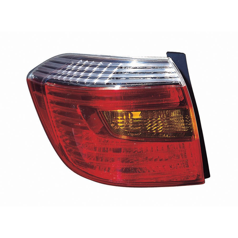 Rear Left Driver Side Tail Light Assembly 2010 Toyota Highlander