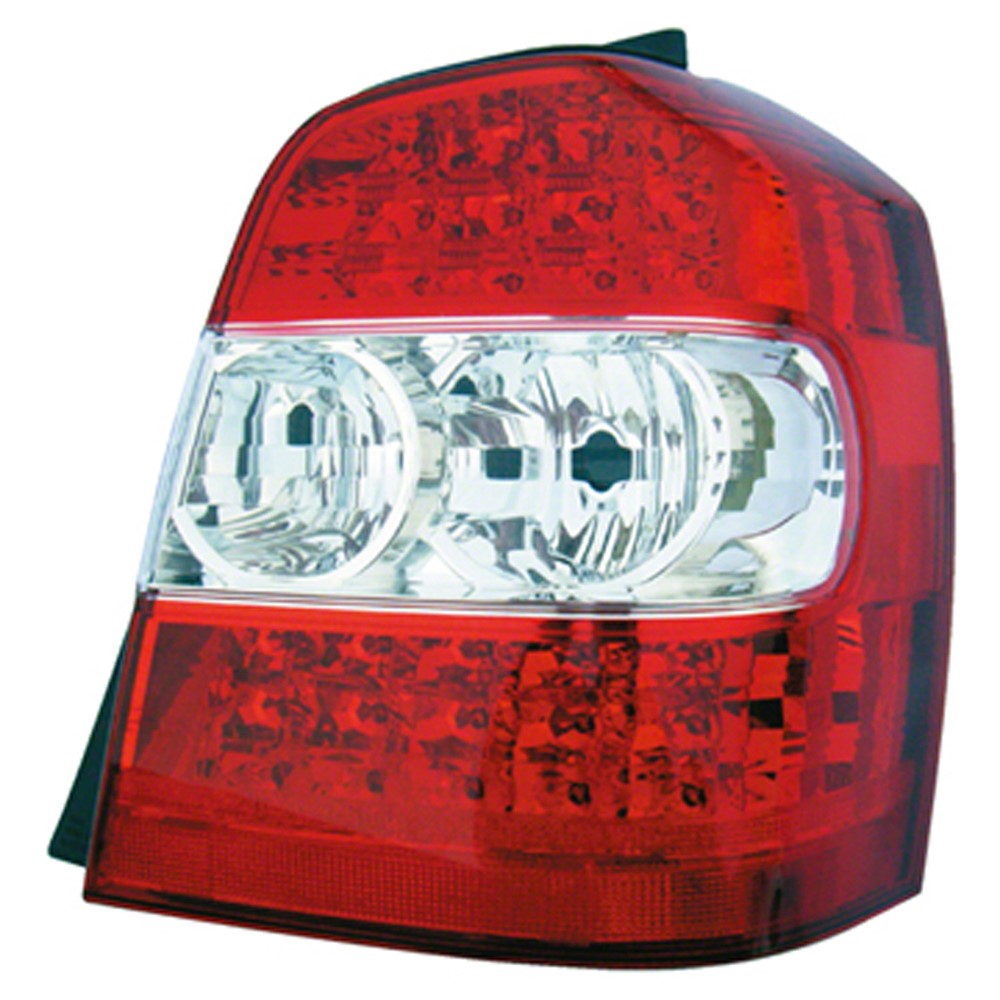 Rear Right Passenger Side Tail Light Lens And Housing 2006-2007 Toyota Highlander