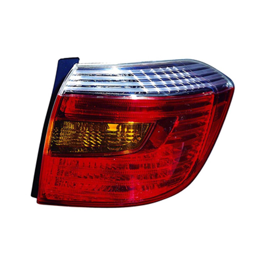 Rear Right Passenger Side Tail Light Lens And Housing 2008-2010 Toyota Highlander