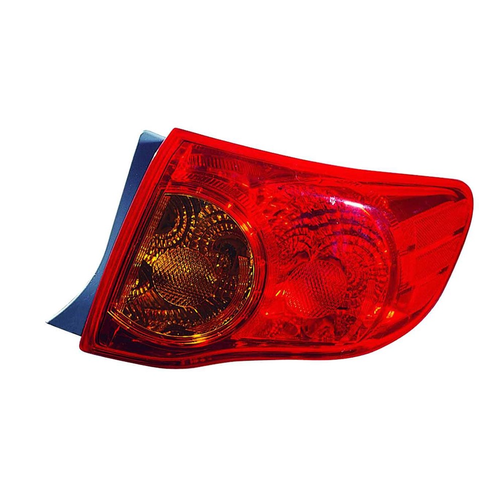 Rear Right Passenger Side Tail Light Assembly 2009-2010 Toyota Corolla