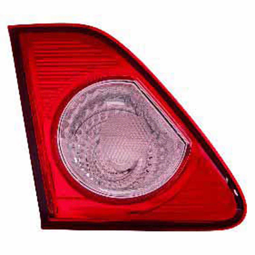 Rear Left Driver Side Inner Tail Light Lens And Housing 2009-2010 Toyota Corolla