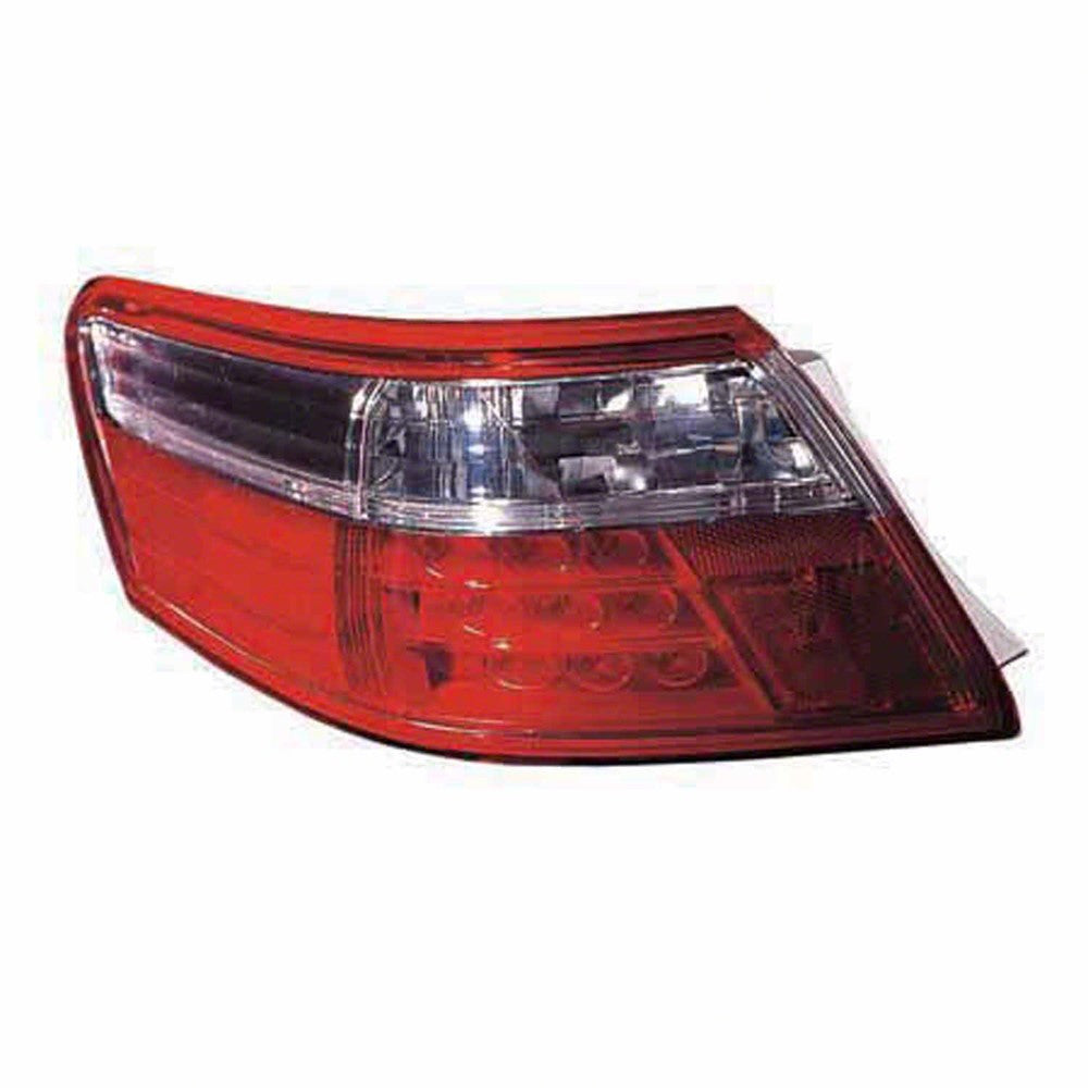 Rear Left Driver Side Outer Led Tail Light Lens And Housing 2007-2009 Toyota Camry