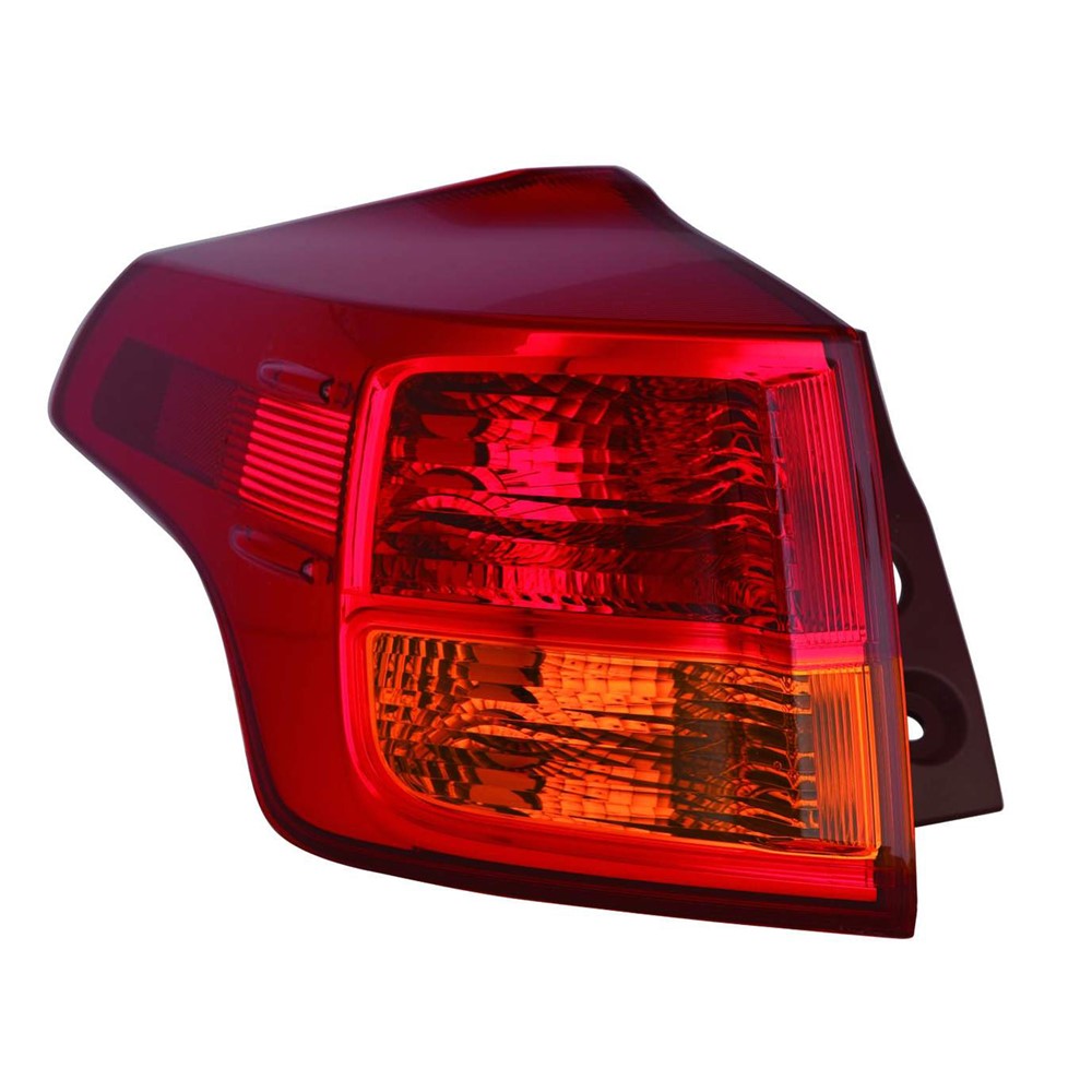Rear Left Driver Side Outer Tail Light Lens And Housing 2013-2015 Toyota Rav4